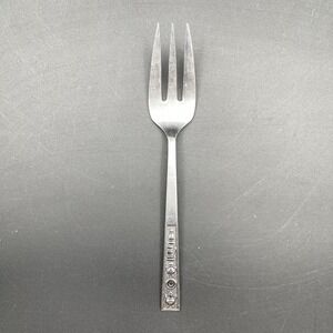 Rogers Century House Japan Stainless Serving Fork 3 Tine Flatware